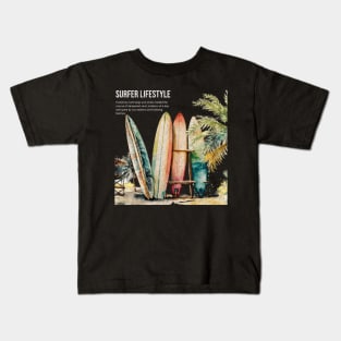 Surfers wear Tees Kids T-Shirt